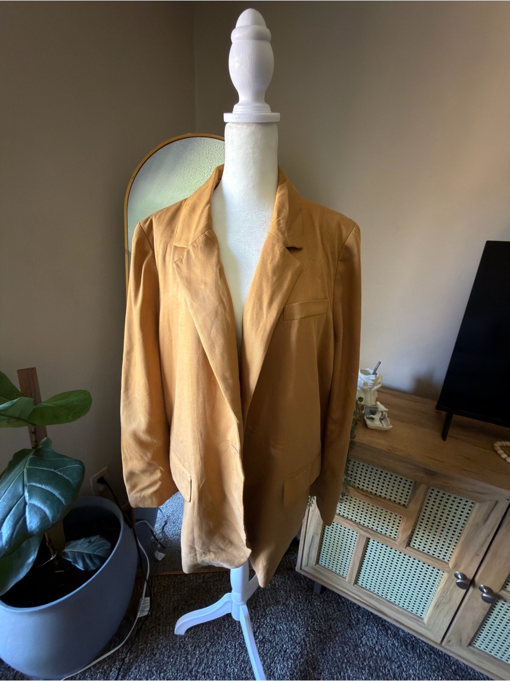Madewell Women’s Mustard Blazer Jacket